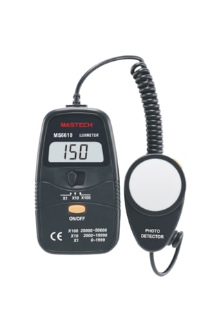 Mastech Ms6610 Dijital Lüksmetre Işık Şiddeti Ölçer Mastech Ms6610 Dijital Lüksmetre Işık Şiddeti Ölçer