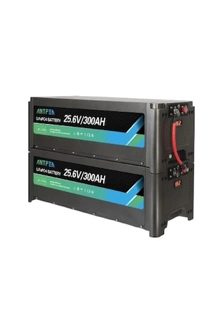 Antfea L7680 25.6v 300ah İstiflenebilir Lityum Akü Lifepo4 2 Adet