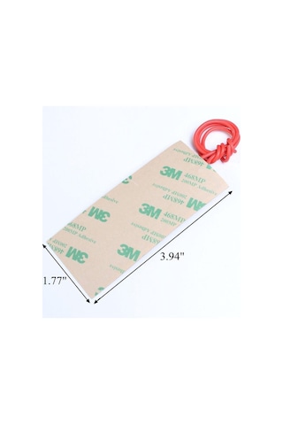 Film Isıtıcı Plaka Yapışkan Ped, Icstation Pı Isıtma Elemanları Film 24v 30w Şerit Isıtıcı Yapışkan Poliimid Isıtıcı Plaka 45 Mm X 100 Mm