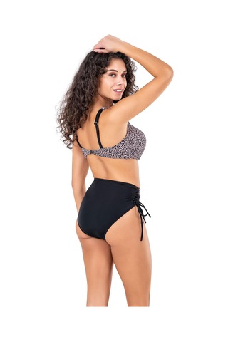 Endeep Kadın Büyük Beden Balenli Fiyonk Detaylı Bikini Takımı