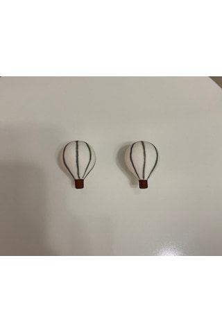 Balon Model Dolap Kulbu Tek Adet Bebek Ve Çocuk Odaları Beyaz