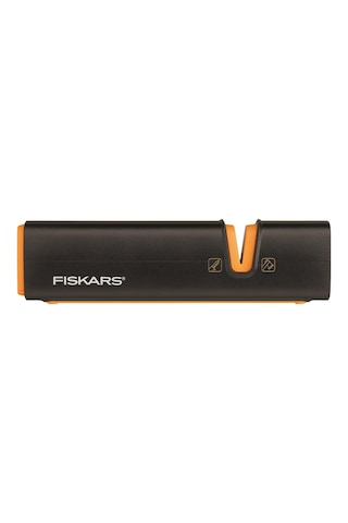 Fiskars Xsharp, Balta Ve Bıçak Bileyici, Seramik Zımpara Başlığı/gövdesi, Cam Elyaf Takviyeli Plastik, Siyah/tur
