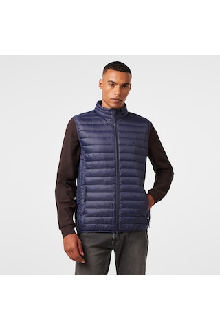 Nautica Erkek Lacivert Kaz Tüyü Yelek Düz J47128t Lacivert
