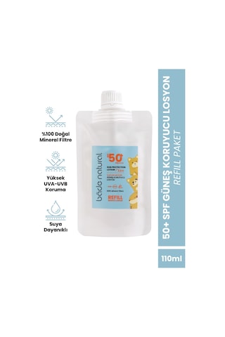 Bade Natural Çocuk Güneş Koruyucu Losyon 50+ Spf 110 Ml