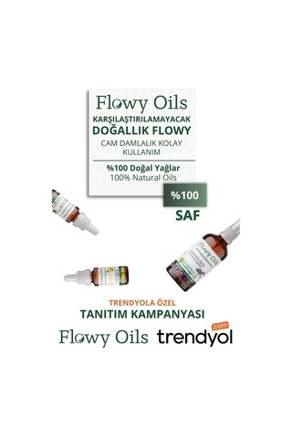 Flowy Oils Kenevir Tohumu Yağı %100 Doğal Bitkisel Sabit Yağ 50 ML