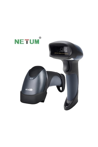Netum Nt-M20 Kablosuz Barkod Okuyucu Ccd 1D Lazer Barkod Okuyucu