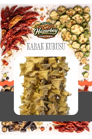 Kadirlihazarbey Dolmalık Kabak Kurusu 1 Bağ 20-25 Adet