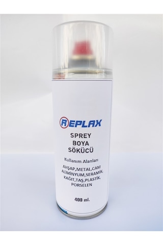 Replax Sprey Boya Sökücü 400 Ml. Ahşap Metal Cam Seramik Plastik