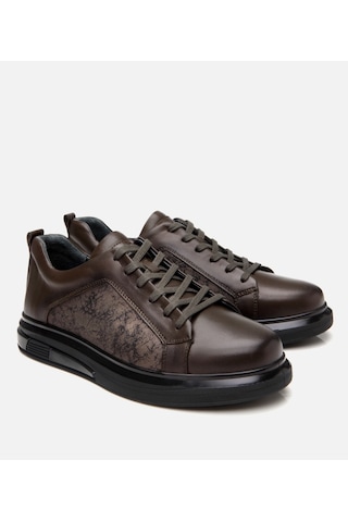 Hotiç Erkek Deri Haki Şeffaf Tabanlı Spor Ayakkabı 02ayh305760a880 Haki-khakı Haki