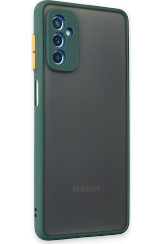 Newface Samsung Galaxy Uyumlu M52 5g Kılıf Montreal Silikon Kapak Semeglbl - 25 - Yeşil