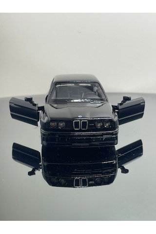 Bmw M3 1:32 Ölçek Metal Çek Bırak Model Araba 12 Cm - Siyah