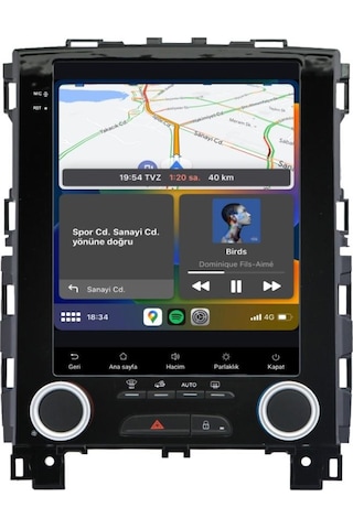 Renault Megane 4 Android Multimedya Sistemi 2016-2024 Cadence 4/64 Tesla
