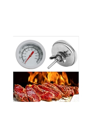 Barbekü Mangal Fırın Termometresi 50-500 Derece Thr224