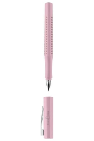 Faber-castell Grip 2010 Dolma Kalem M Uç Gül Gölgeler Çok Renkli