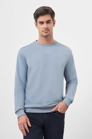 Morven Erkek Mavi Basic Bisiklet Yaka Sweat-shirt 25ks063005300 Mavi Mavi