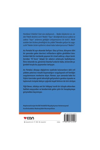 Acı Portakal - Yiğit Bener - Can Yayınları
