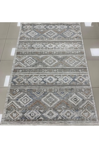 Merinos Halı Valeria 91008 060 Serisi Salon Oturma Yatak Odası Halısı Gri