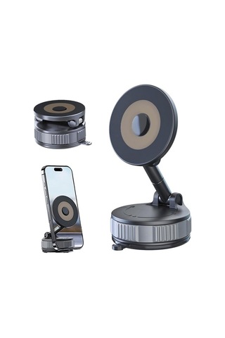 Fortunelane Zincir Araç Tutucu, N52 Manyetik, 360 Dönemez, Sıcak Dayanıklı, Evrensel Uyumlu, Hızlı Kurulum