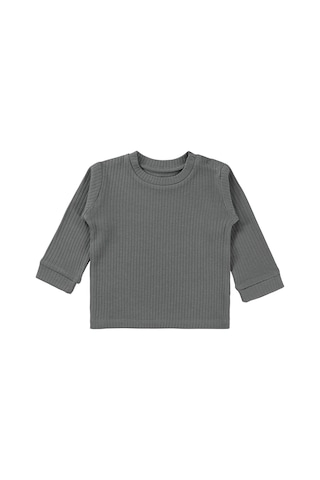 Minidamla Basic 3'lü Set 6-18 Ay Sweatshirt - Mavi