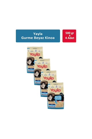 Yayla Gurme Beyaz Kinoa 4 x 500 G