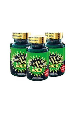 Hızlı Express V-Gold V-Pills Gold 3 Kutu Barkod Sorgulamalı + Penis Vakum Pompası