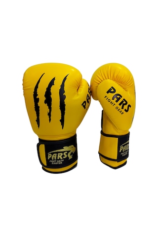 Pars Panter Boks Kick Boks Muay Thai Eldiveni Sarı