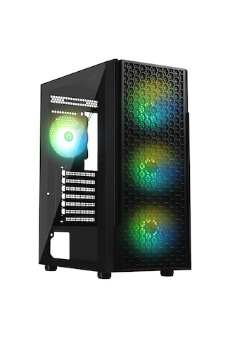 Bitfenix Proton 4 120mm Frgb Fan 600w 80 Plus Temper Cam Gaming Oyuncu Kasası