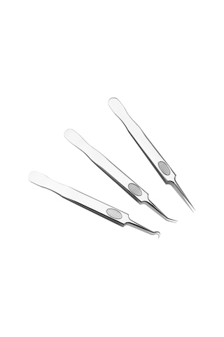 Vkemall 3'lü Paslanmaz Çelik Siyah Nokta Ve Sivilce Temizleme Seti - Cilt Bakımı Ve Hijyen İçin Profesyonel Araçlar