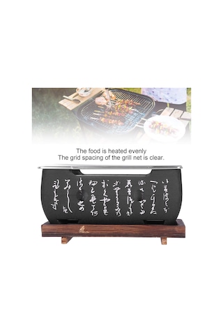 Pongnas Barbekü Izgara, Taşınabilir Barbekü Izgara Kömür Izgara Barbekü Barbekü Soba