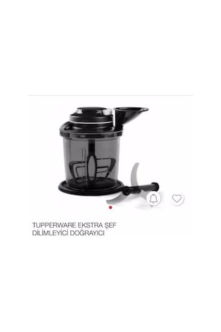 Tupperware Ekstra Şef 1.35 L. Siyah