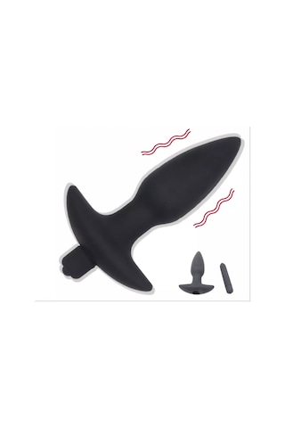 Carmine Su Geçirmez Titreşimli Anal Plug Vibratör