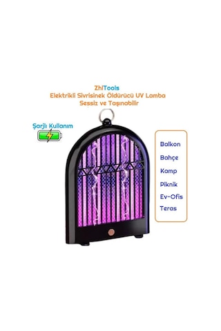 Zhltools Elektrikli Sivrisinek Öldürücü Uv Lamba Sessiz Ve Taşınabilir