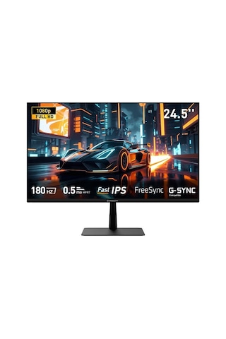 Gamebooster Gb-25f180ff 24.5" Rgb 180hz Fast Ips 0.5ms Fhd Flat Gaming Monitör