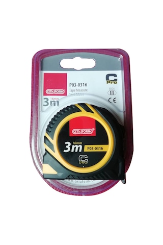 Ceta Form P03-0316 C-Pro Şerit Metre 3 M x 16 MM