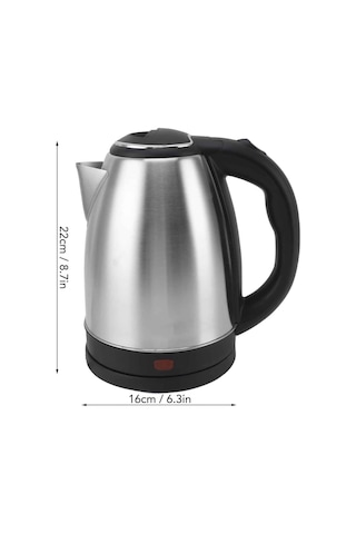 Su - 136 - Isıtıcı 220 - 240 V Paslanmaz Çelik Kettle Uzun Ömürlü - Csmo-tex - 2000 Watt