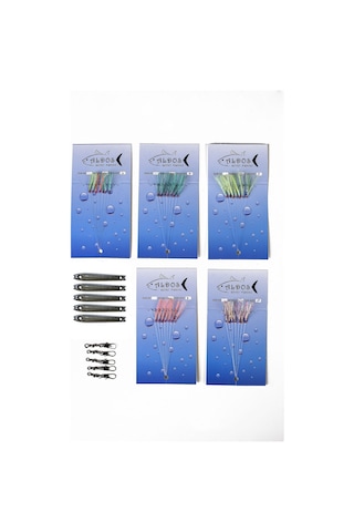 Aldos Çapari Istavrit, Kurşunlu Fırdöndülü Çapari Set 5'Li Paket