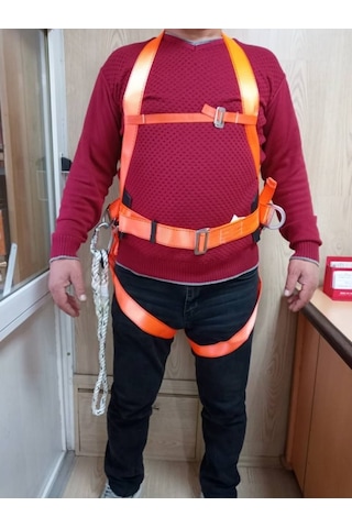 Paraşütçü Tipi (Giyilebilir) Emniyet Kemeri Bel Destekli