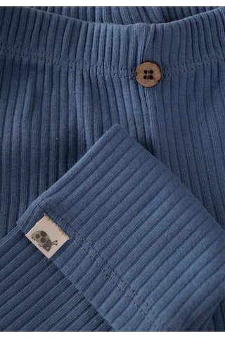 Cigit Fitilli Tayt 0-5 Yaş İndigo Mavi Indigo