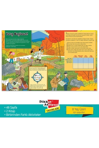 Şaşırtıcı Macera Puzzle 2'Li Set Dikkat Atölyesi Yayınları 522575080