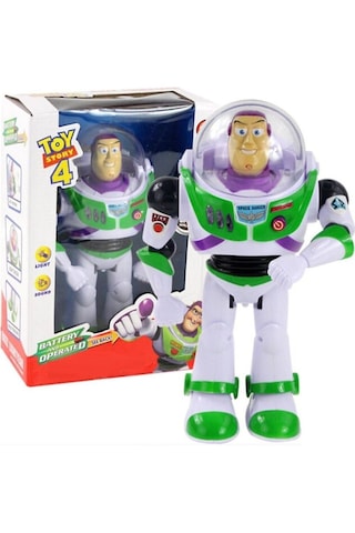 Oyuncak Hikayesi Toystory Buzz Lıght Year Işıklı Sesli Robot Elektronik Buzz Lightyear