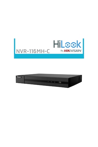 Hılook Nvr-116mh-c, 16kanal, 8mpix, H265+, 1 Hdd Desteği, 1080p Kayıt, 160mbps Bant Genişliği, 4k Motion Detection 2.0, Nvr