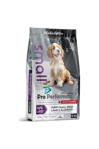 Pro Performance Kuzulu Ve Yaban Mersinli Küçük Irk Yavru Köpek Maması 12 Kg