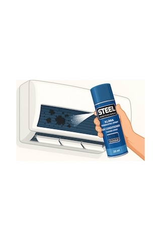 Steel Ck-3247 Klima Temizleyici Sprey 200 Ml