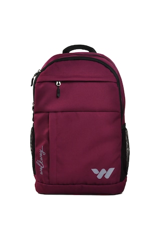 Bordo Unisex Okul Çantası Combat Sırt Çantası Bordo