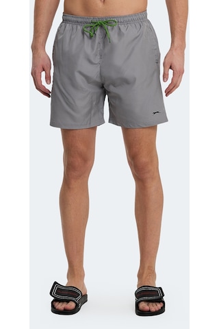 Slazenger RENO Erkek Cepli Deniz Şortu Gri Mayo