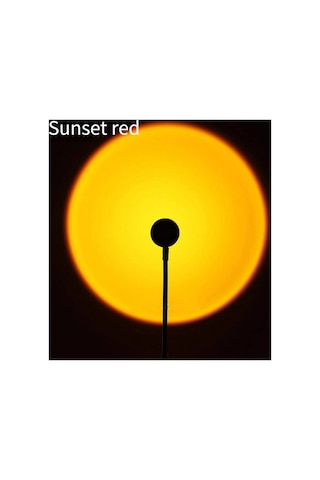 Taşınabilir Usb Sunset Lamba: Ev Ve Araba İçin Ambiyans Işığı Evimdeyokyok Çok Renkli