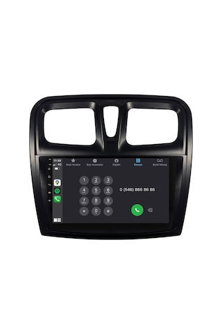 Renault Symbol Android Multimedya Sistemi 2015-2018 Crv4830xp 9"