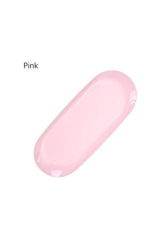 Paslanmaz Çelik Takı Tepsisi Masaüstü Saklama Tabağı Kozmetik Takı Tabağı Metal Tepsi Pembe