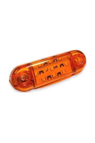 Ahmet Otomotiv 10 Adet Tombul Parmak Led Sarı 12v-24v