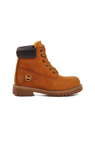 Bulldozer 240602 Tarçın Nubuk Hakiki Deri Bağcıklı Unisex Bot 001
